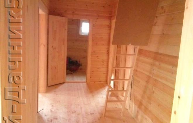 3 Брусовой дом ОД-11 9×9, 81 м², Московская область, Каширский район, Деревня Растовцы (5)